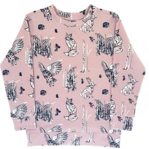 Hebe Sweatshirt Pullover rosa für Mädchen